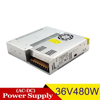

Best quality 480W 36V DC Switching Power Supply Driver AC110V 220V Input to DC36V Output Power Adapter For Lighting Stepper cctv