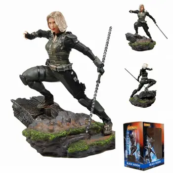 

18cm New Style Avengers Infinity War Black Widow Action Figure PVC Statue Collection Toy Gifts