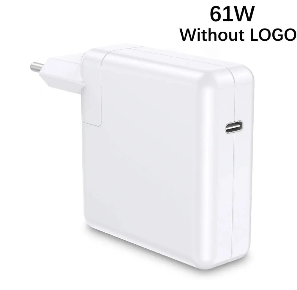 61 Вт USB C адаптер питания type PD зарядное устройство для новейшего Macbook pro 13 дюймов A1706