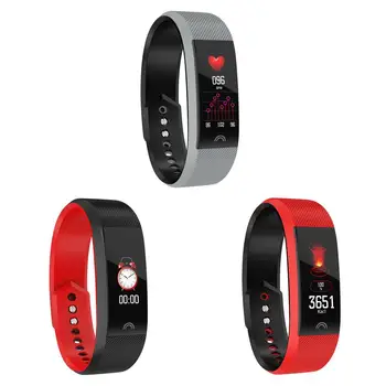 

F6 Color Screen Blood Pressure Heart Rate Monitor Cycling IP68 Waterproof Fitness Tracker Pedometer Smart Band Bracelet