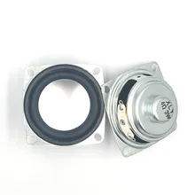 SOTAMIA 2 шт. 52 мм мини аудио портативный звуковой динамик s 4 Ом 3W Серебряный таз DIY музыка Bluetooth динамик драйвер для домашнего кинотеатра