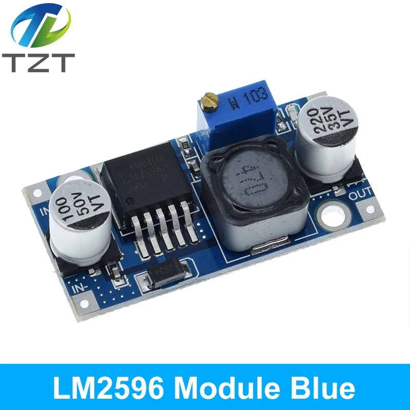 LM2596s DC-DC Step-down-Stromversorgungsmodul 3A Einstellbares Step-down-Modul LM2596 Spannungsregler 24V 12V 5V 3V – Detail 27
