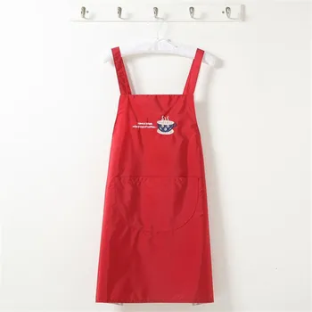 

New Fashion Polyester Apron Coffee Shop And Barber Working Apron Bib Cooking Kitchen Aprons For Woman Man Apron