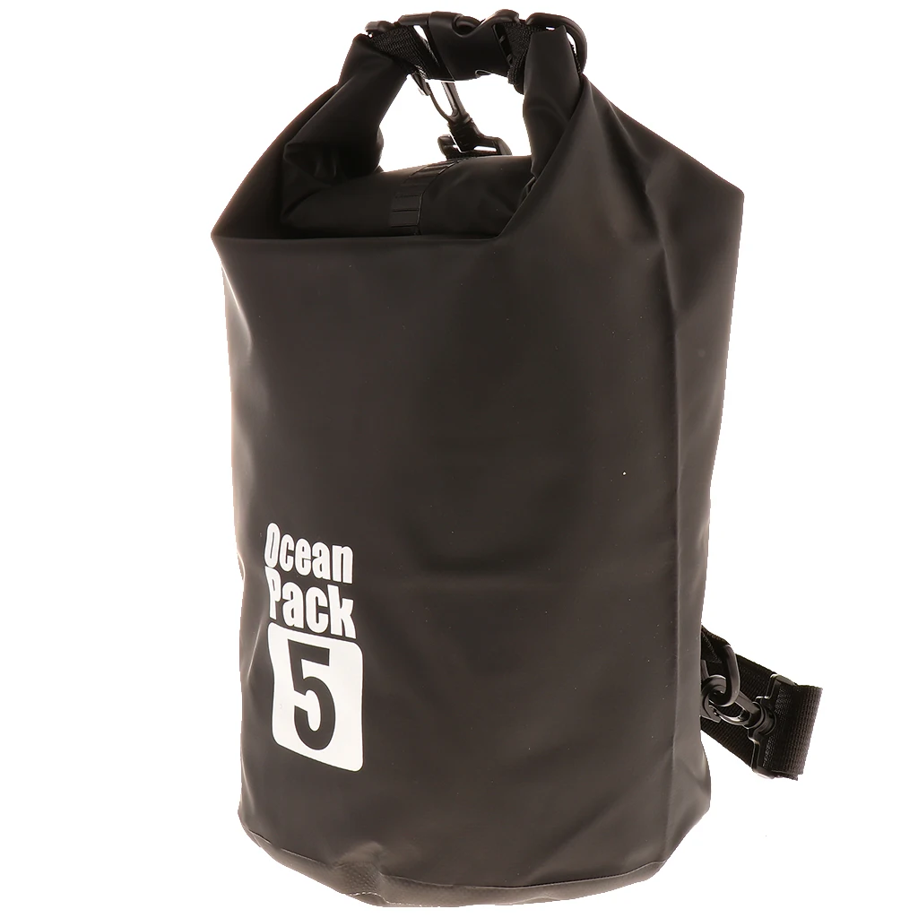 Large Ocean Dry Bag Case Waterproof Dry Sack Bucket Backpack for Drifting Kayaking Camping Hiking Waterproof Dry Bags Backpack