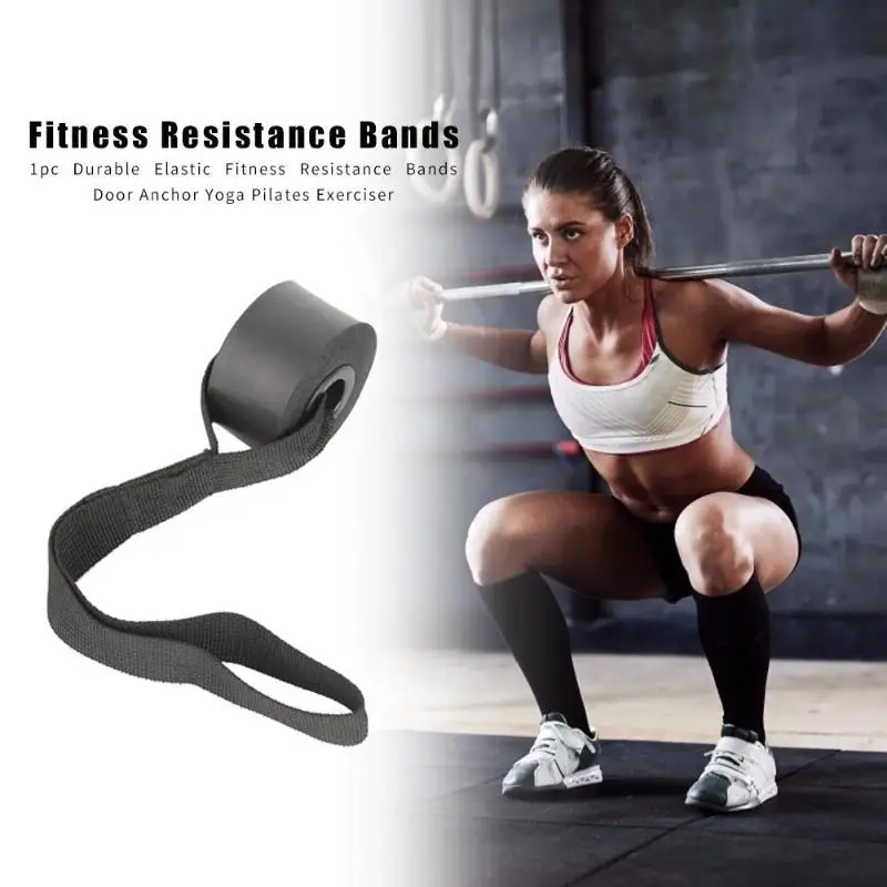 

Fitness Resistance Bands Door Anchor Crossfit Elastic Bands for Yoga Pilate Exercise Tube Training Exercise Equipment