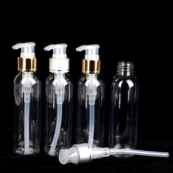 

2pcs 120ML Portabl Empty Refillable Bottles Soap Shampoo Lotion Foam Water Plastic Pressed Pump Spray Bottle Refillable Bottle