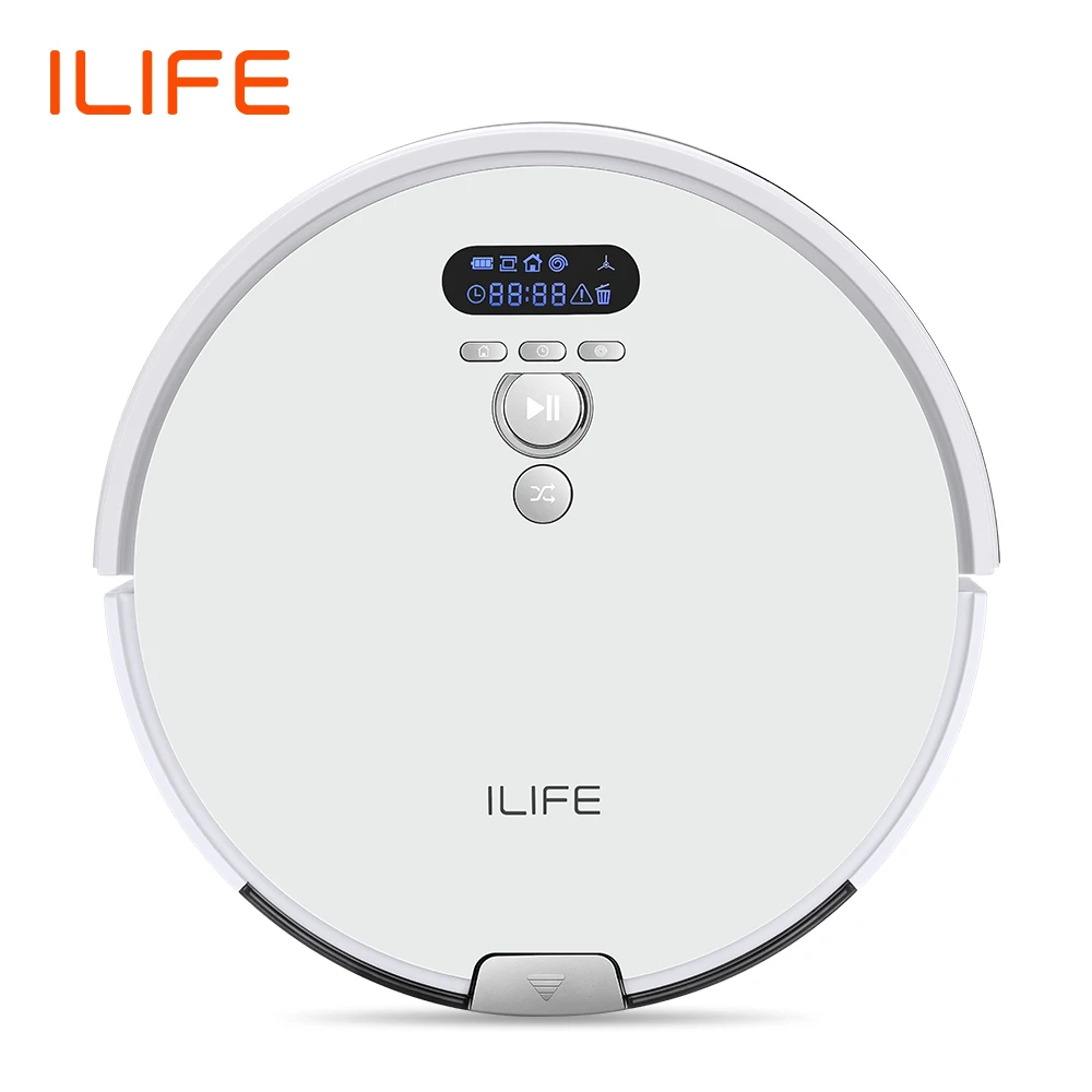 Robot aspirador ILIFE V8s/V8 Plus, aspirador, mopa húmeda, navegación planificada, limpieza, gran cubo de basura, tanque de agua, Programa de desinfección|robotic vacuum cleaner wet|robot vacuum cleanervacuum cleaner - AliExpress