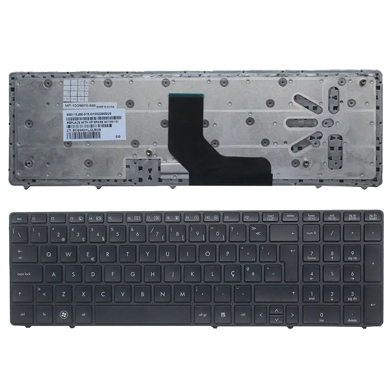Новая португальский клавиатура для HP EliteBook 8560p 8570P 8560B 6560b 6565b 6560P PO Клавиатура