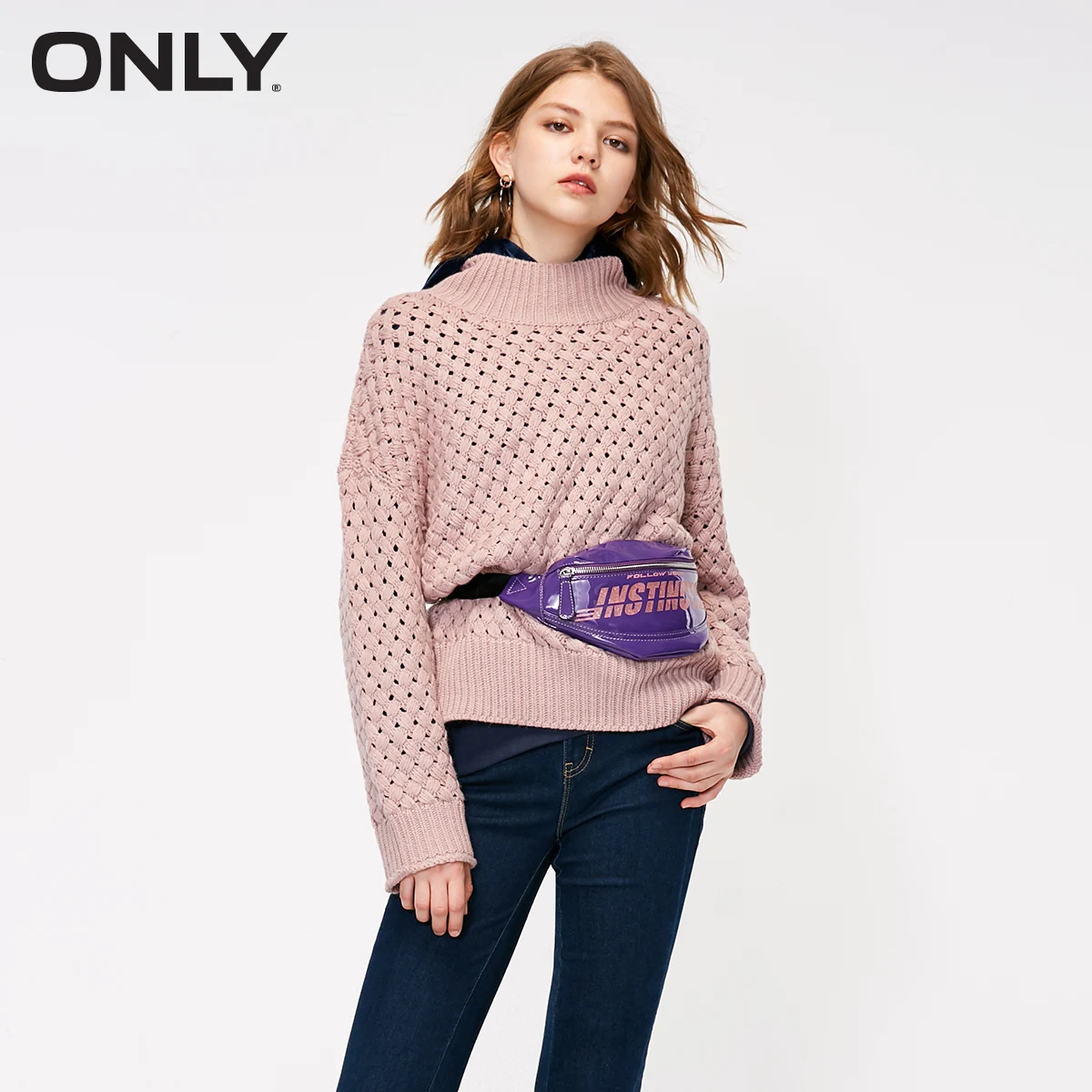 Ceny Tylko jesień nowy hollow out sweter sweter kobiet | 118313554