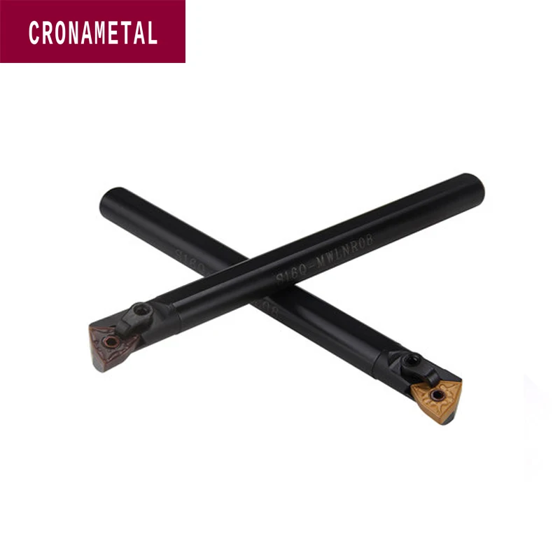 

CRONAMETAL CNC Lathe Tool 95° Internal Turning Tool Boring Bar S16Q/20R/25S-MWLNR08