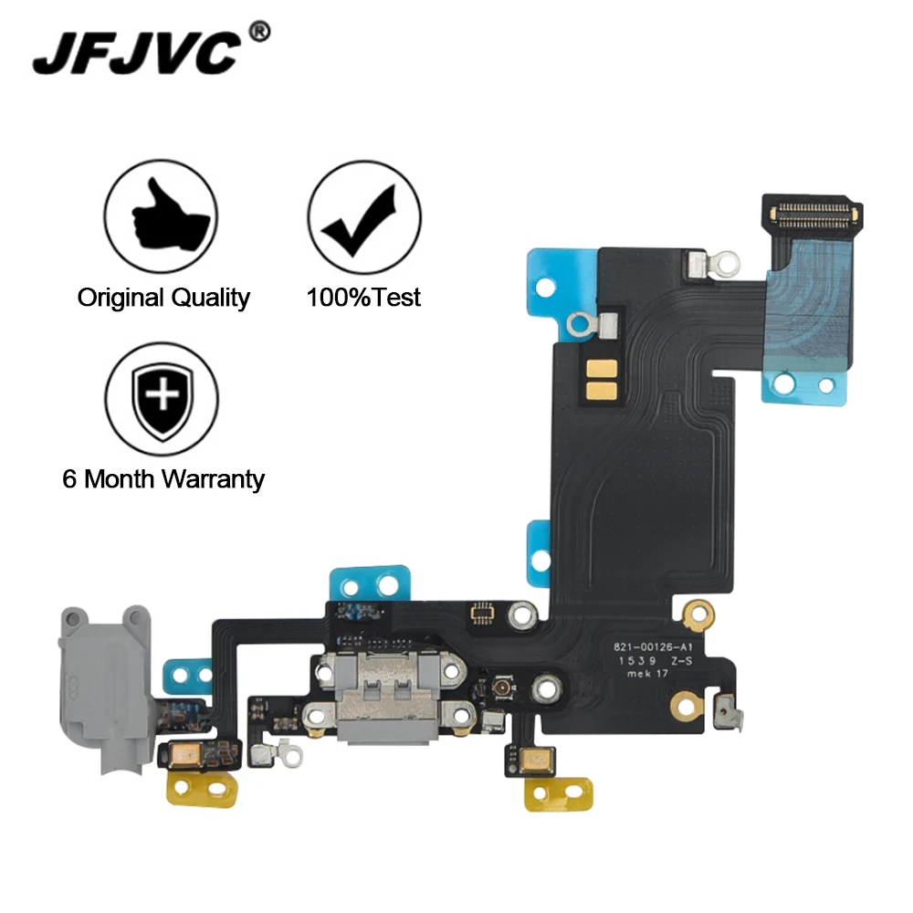 

JFJVC High Quality AAA Charging Port For iPhone X XR XS Max 8 7 6 6s Plus USB Charger Connector Flex Cable Dock Replacement Part