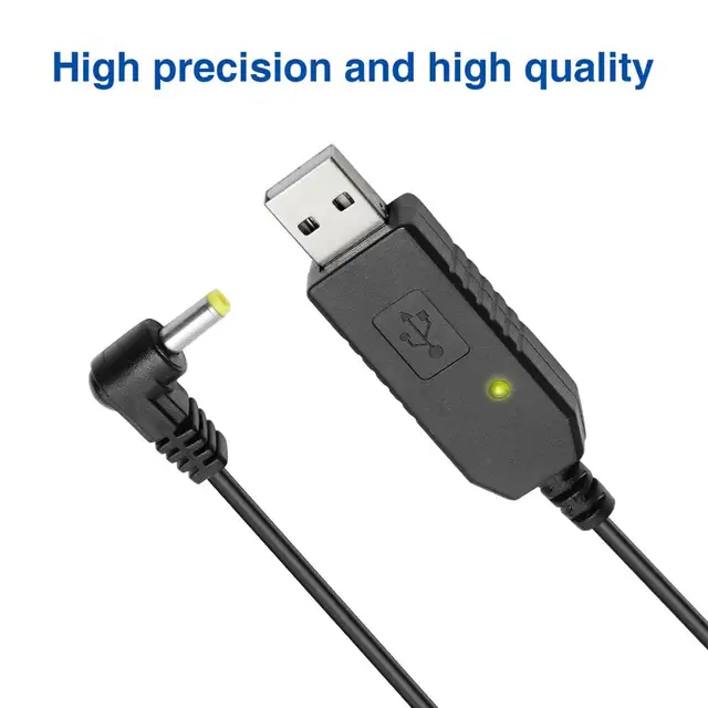 BaoFeng Walkie Talkie USB-кабель для зарядного устройства для UV-5R UV5R UV-82 3800 мАч UV-S9 Plus AR-152 Walkie Talkie Ham двустороннее радио 6
