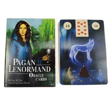 Lenorand-Tarjetas de juegos de mesa clásicos en inglés, cartas de oráculo, adivinación, juego ancho, Tarot, con PDF, nuevas