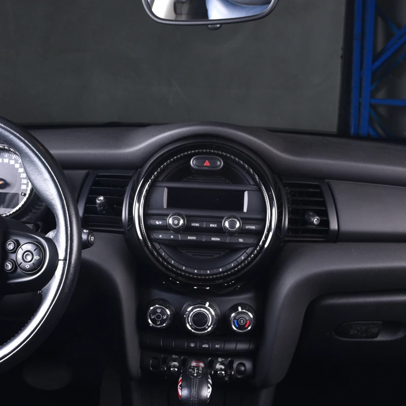 Наклейка для украшения автомобильной навигации для BMW MINI F55 F56 F57 Центральная панель управления приборной панели автомобиля аксессуары для модификации