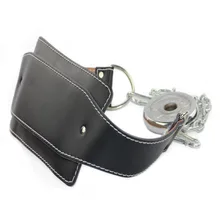 Консольный тренировочный ремень с песком, ремень для фитнеса, пояс с подшипником, пояс для тренажерного зала, тренировочный диск для штанги, купон на железную цепочку