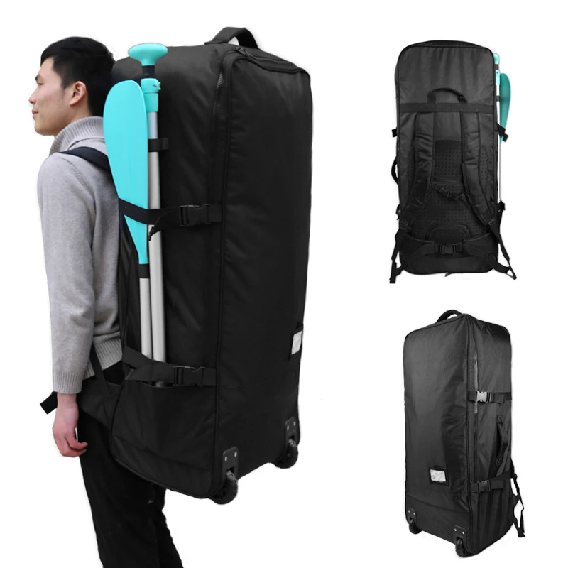 Large Capacity Surfboard Case Travel Bag Surfing Kayak Rowing Sup Bagpack Carry Women Backpack 9pt Surf 8ft Sports Goods Surfing travel bagpack 60l 65 27 34cm белый