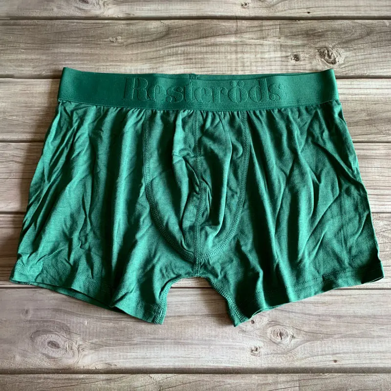 

New Men's Comfy Bamboo Cotton Spandex Underwear Boxer ~