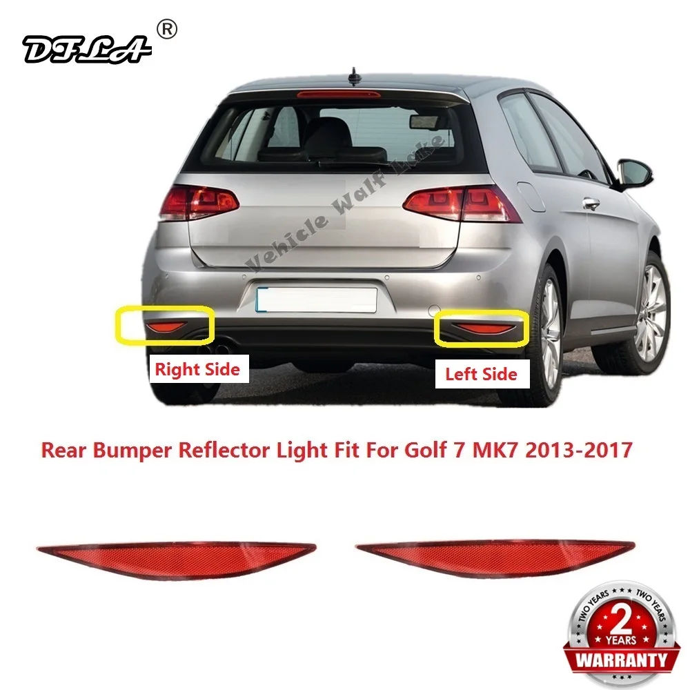 Для VW Golf 7 A7 MK7 2013 2014 2015 2016 2017 автомобильный Стайлинг задний бампер угловой