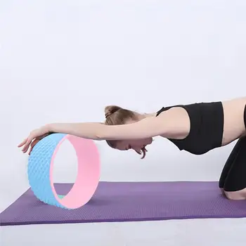 

Yoga Wheel Strong Premium Yoga Wheel For Dharma Yoga Pose Stretching Training Fitness Equipment Yoga Fitness Belly Wheel