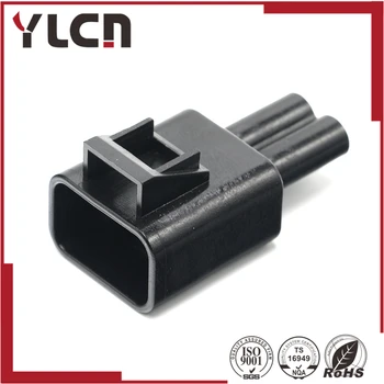

HIGH quality 2 Pin Automotive Connectors wire Black and male sensor housing plug connector with terminals