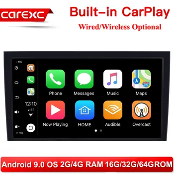 

CarExc 8 Inch 2 din Android 9.0 Car Radio Multimedia For Audi A4 B6 B7 S4 B7 B6 RS4 B7 SEAT Exeo 2002-2008 GPS Navigation stereo