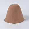 Women Cloche Bucket Felt Hat Big Wool Felt Cone Hood Hat Body for Millinery Hat Making Fedora Material Body Cones DIY Craft 4