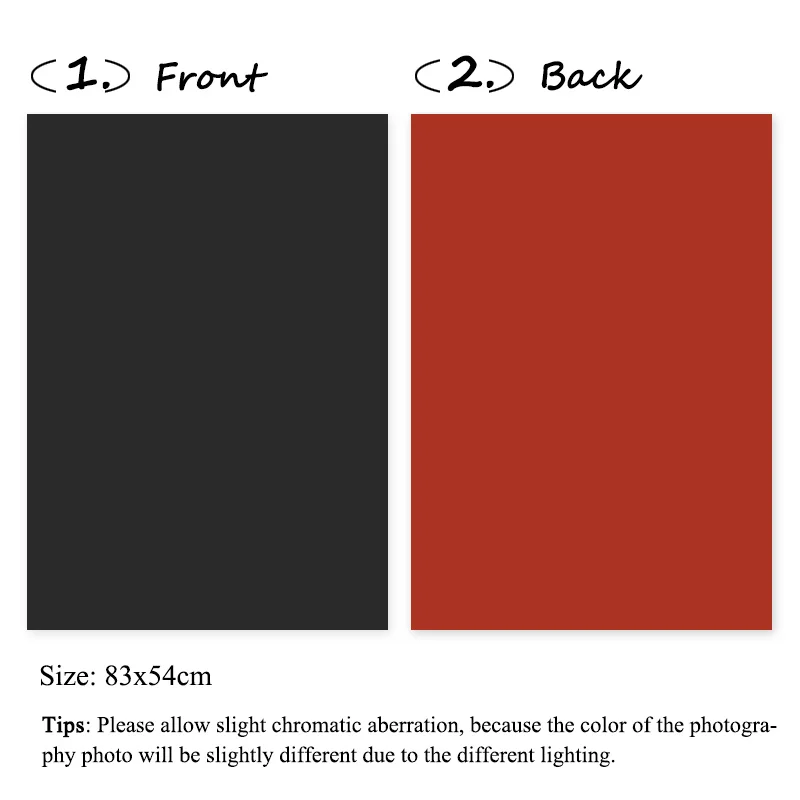 Горячая Morandi color INS фотофоны для студийной фотосъемки реквизит для фотосъемки задний план декоративные предметы - Цвет: Black-Red