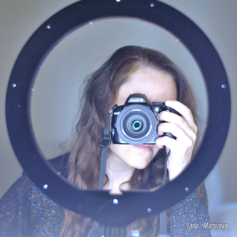13 inch Selfie Ring Light With Tripod For Tik Tok YouTube Video Dimmable LED Ring Lamp Photography Photo Studio Kit