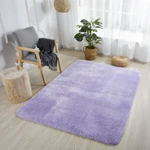 Современный длинный плюшевый домашний коврик супер мягкий внутренний декоративный Противоскользящий пушистый уютный напольный коврик ковер для декора гостиной