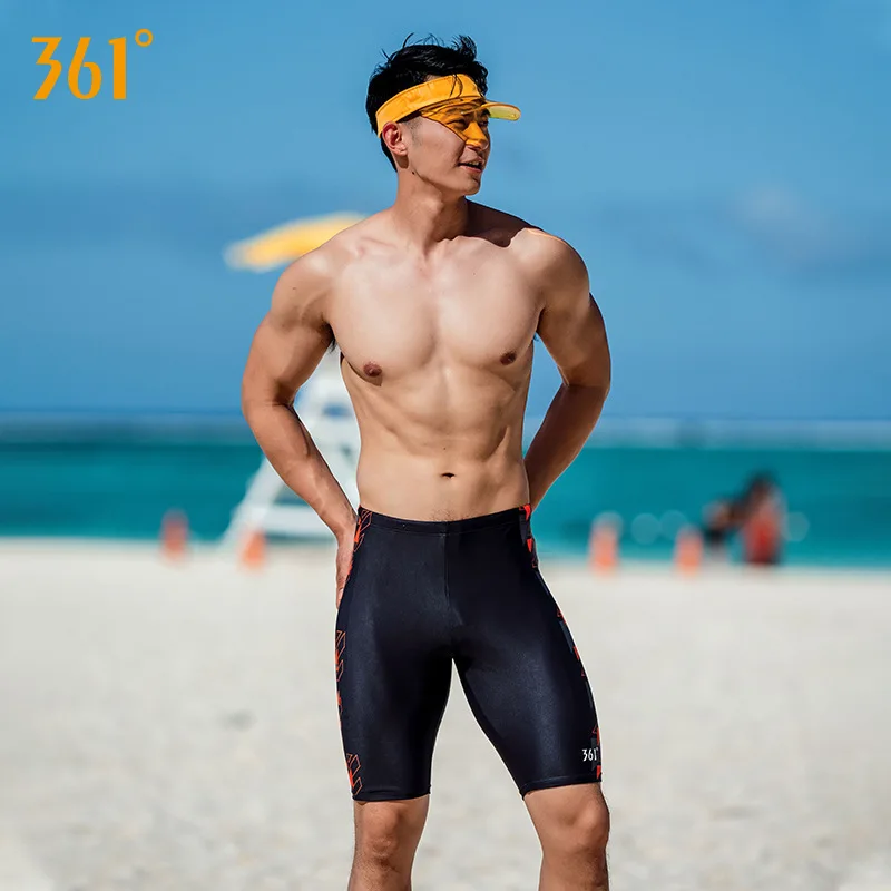 Swimx|men's 361 Swim Jammer - Quick Dry Nylon Spandex Swimwear For Diving &  Surfing