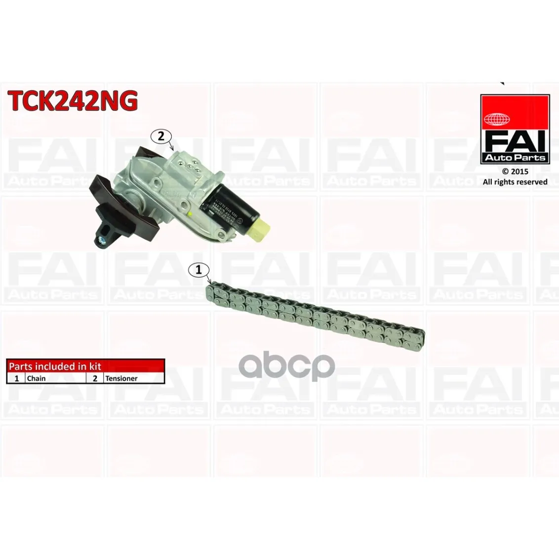 Комплект Цепи Грм Audi A4(8d2 B5) 2.8 11/94-09/01(Ack)(Комплект Без Прокладок/Сальников) FAI арт. TCK242NG