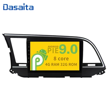 

Android 9.0 Octa Core Car Radio Player for Hyundai Elantra 2016 one din Headunit with 9" IPS Touch Screen 1080P Video Bluetooth