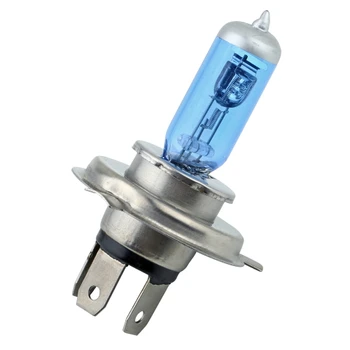 

High Low HID Super White Light Halogen Lamp Auto HeadLight Bulb H4 55W 12V Bulbs Replace Gu1ABLS DOT Hot Worldwide