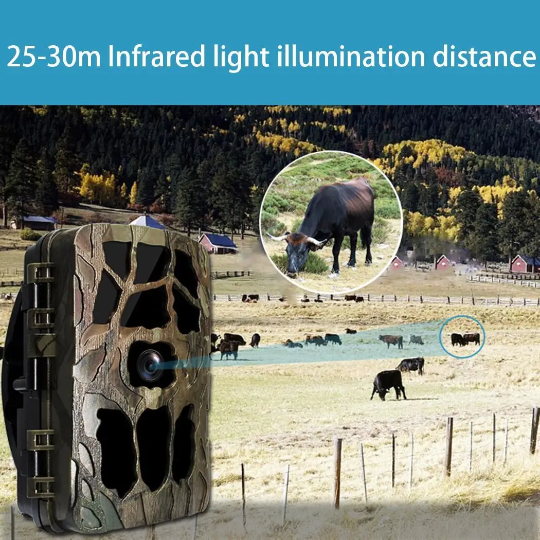 H982 Открытый HD 4K водонепроницаемый инфракрасная охотничья камера набор