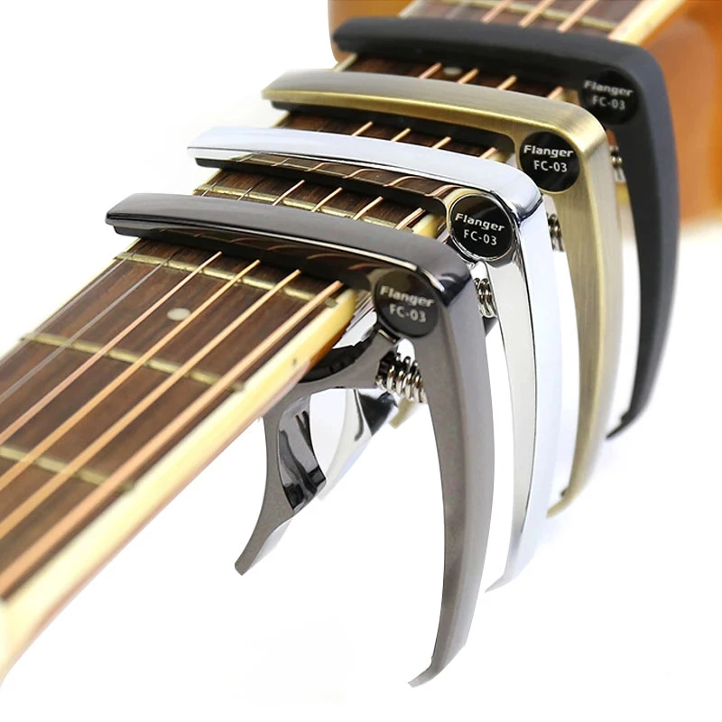 Cejilla para acústica clásica, Musical, ajuste afinación, abrazaderas, piezas de guitarra, FC 03, accesorio|Partes y accesorios de guitarras| - AliExpress