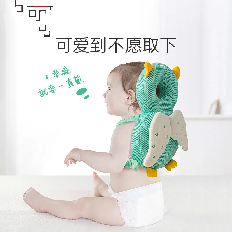 Schmetterlings- Kleinkind-Kopfschutz Rucksack- und Fallschutz Kopfstütze Cartoon Kissen Engel- weich Crazywind Baby-Kopfschutz Sicherheitskissen 