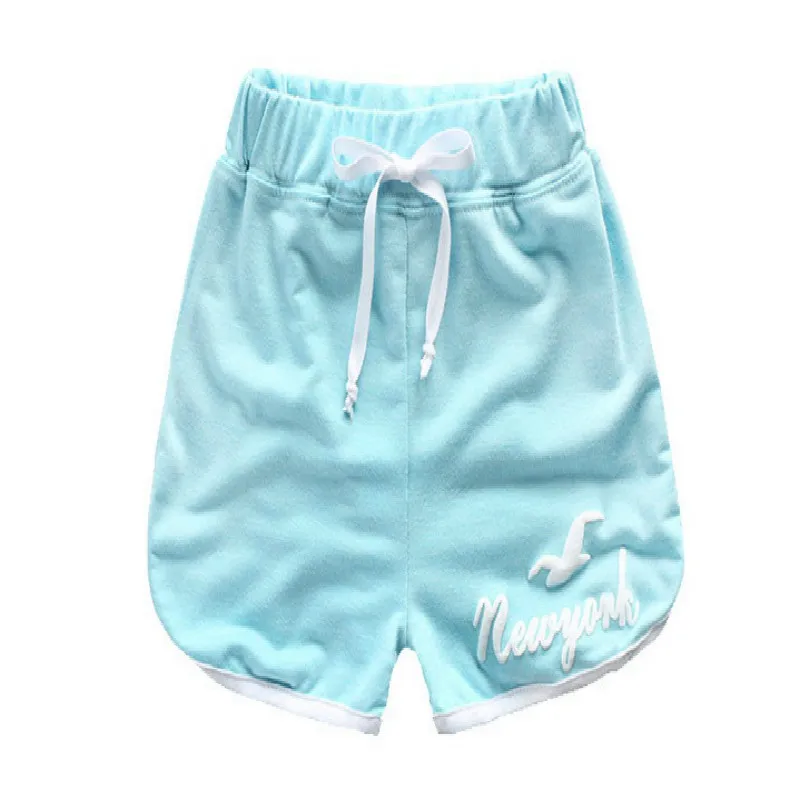 

Летние хлопковые спортивные шорты для детей. Брюки для мальчиков и девочек детская одежда