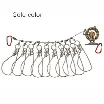 

Kit Fishing Lock Set Portable Reel Live Fish Fixing Buckles Lightweight