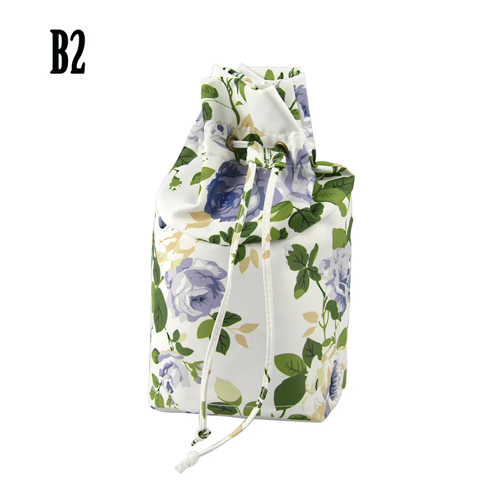 Tanqu Цветочный шнурок с пряжкой холст ткань внутренний карман подкладка для Obasket Obag Сумочка вставка для O корзина O сумка - Цвет: B2