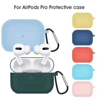 

Liquid Silicone Protective Cover for Apple Airpods Pro TWS Blutooth Earphone soft Case Air pods pro 3 Ultra Thin Headphone Bags