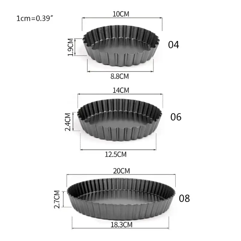 Removable Bottom Tart Mold Removable Bottom Pie Dish Tart Pan