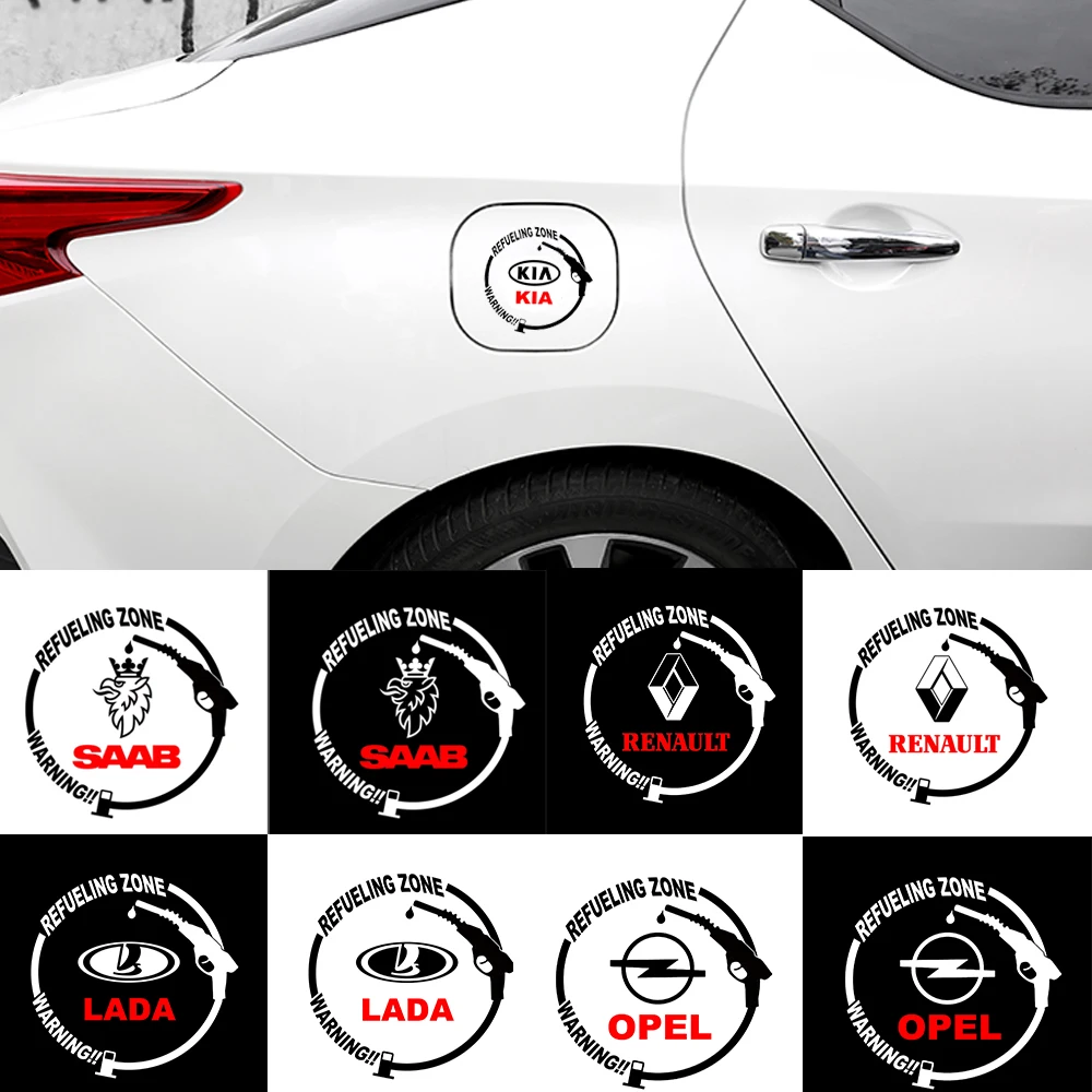 

Car styling Fuel Tank cap Protector StickersAuto Replacement Part For Toyota BMW e90 e60 Audi a3 Mercedes Benz Peugeot 206 Opel