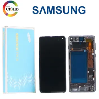 

Original 6.1'' AMOLED Display For Samsung Galaxy S10 G973F/DS G973U G973 SM-G973 LCD Display Touch Screen Digitizer + Dead pixel