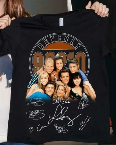 

Beverly Hills 90210 Signature T-Shirt S-5Xl Luke Perry - Dylan Mckay 2019 Unisex Tees