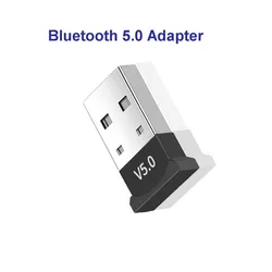 Kebidumei USB Bluetooth 5.0 Dongle Adapter Wireless Mini USB Bluetooth Music Sound Receiver Laptop Mouse Keyboard Accessories