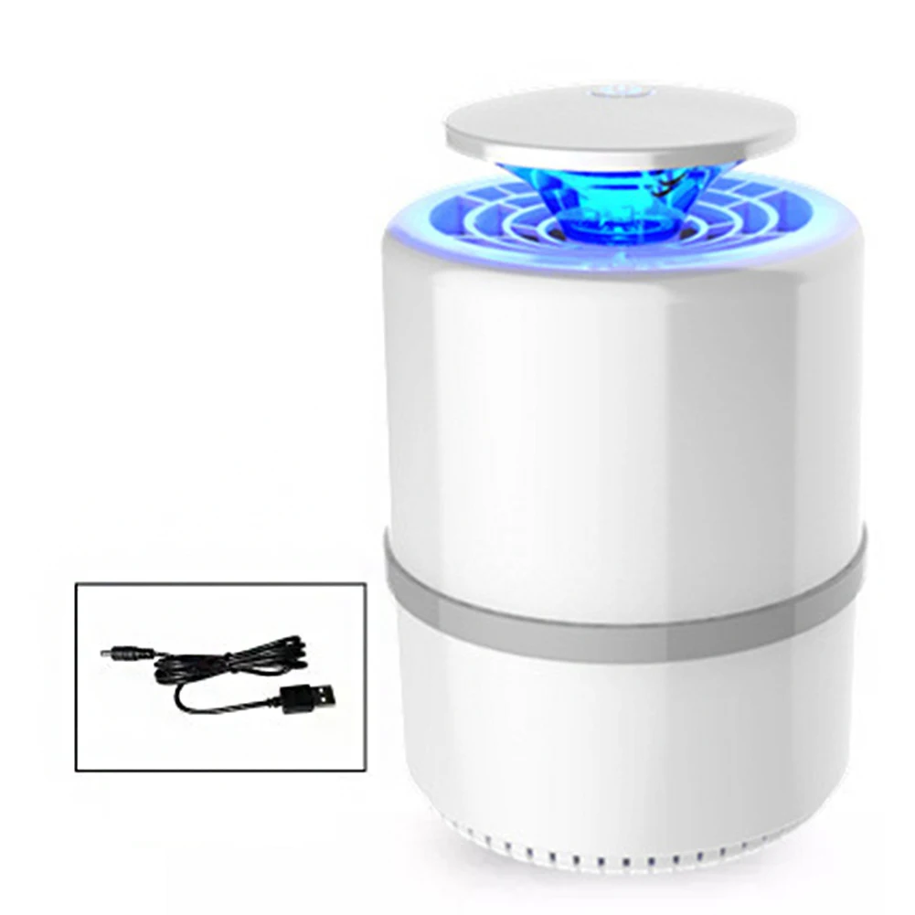 Тёплый свет Led Zapper Жук электронный Ультрафиолетовый сад энергосберегающий насекомых тихий Летающий домашний ночной безопасный вредитель москитный убийца светильник - Цвет: Тёплый свет