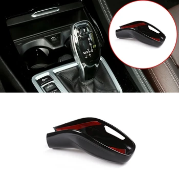 

Car Black ABS Gear Shift Knob Cover Trim ForBMW-1 Series X1 X2 2020 2 Series Station Wagon 2018-2019