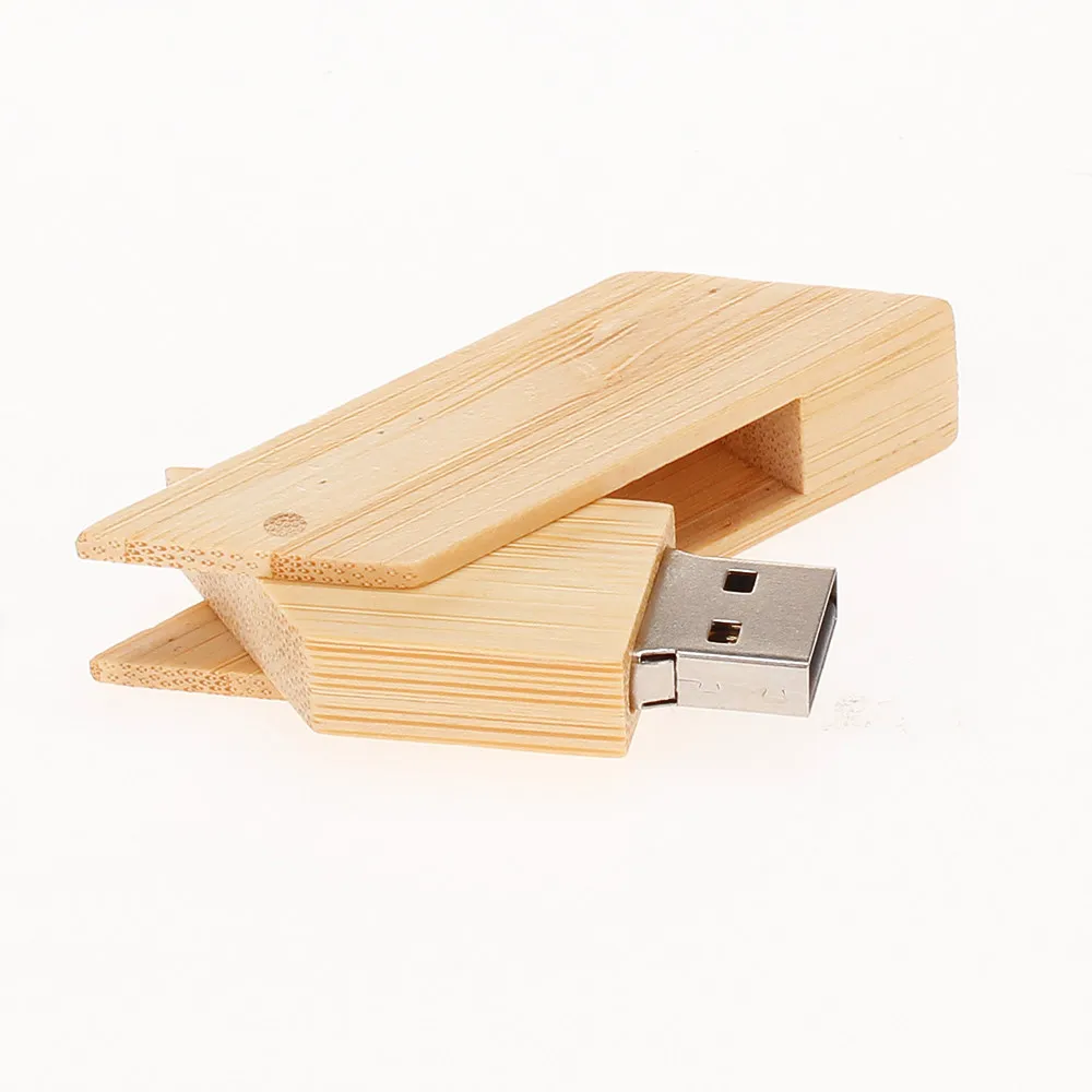 Качественный вращающийся usb-диск из твердой древесины 2,0 с логотипом на заказ 4 ГБ 8 ГБ 16 ГБ 32 ГБ 64 ГБ Usb флеш-накопитель 128 ГБ флеш-накопитель ромб