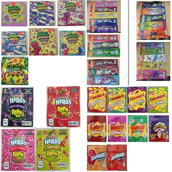 

New Obama Runtz Wonka Dank Gummies Cookies Chuckles Jungle Boys Obama Runtz Joker Up 3.5g Mylar Package Bag Vape Packaging Dry H