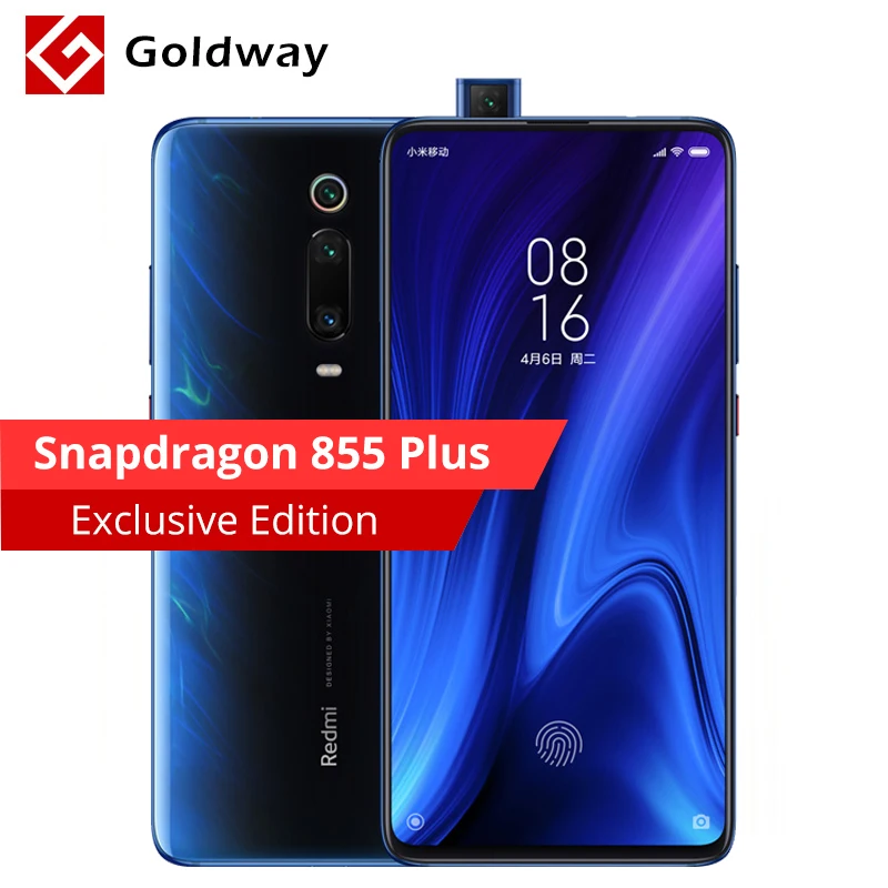 Мобильный телефон Redmi K20 Pro эксклюзивная версия 128 ГБ ОЗУ 8 Гб ПЗУ Snapdragon 855 plus 4000 мАч